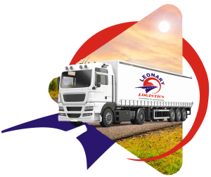 Leonary Logistics branded truck B2B delivery Kenya